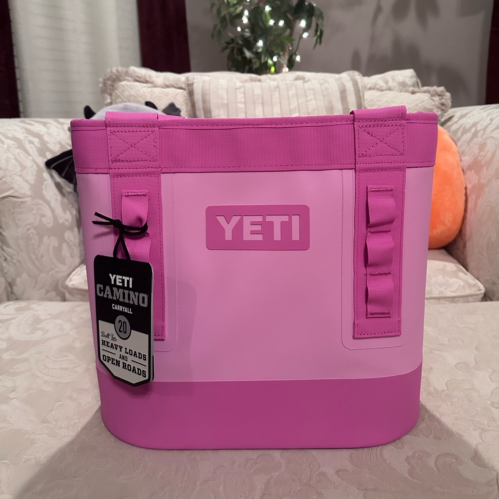Yeti Camino 20 Carryall Tote Bag Power Pink Limited Edition Color